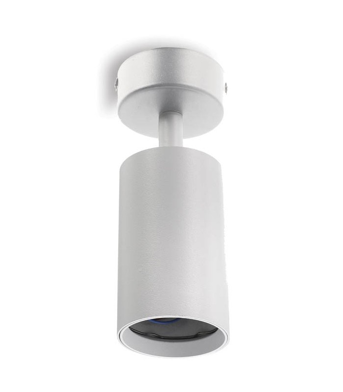 SPOT LIGHT FIXTURE SURFACE MOUNTED LUMO-C GU10 ADJUSTABLE ANGLE Φ55x100mm WHITE 2101920 VITO