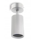 SPOT LIGHT FIXTURE SURFACE MOUNTED LUMO-C GU10 ADJUSTABLE ANGLE Φ55x100mm WHITE 2101920 VITO