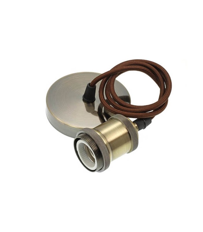 PENDANT WITH 1M CABLE ESTELLE-A  E27 MAT GOLDEN  7320150 VITO