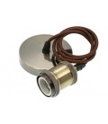 PENDANT WITH 1M CABLE ESTELLE-A  E27 MAT GOLDEN  7320150 VITO