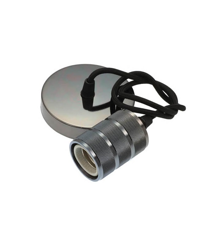 PENDANT WITH 1M CABLE ESTELLE-D124Z E27 BLACK  7320260 VITO