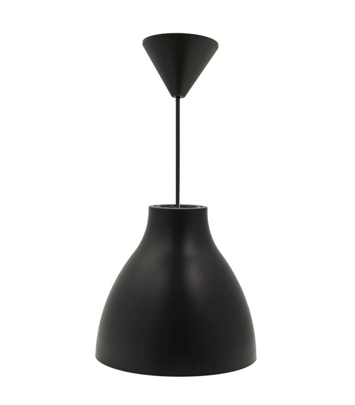 PENDANT LIGHTING FIXTURE VITEZ XM E27 Φ280x260x650mm BLACK 4102590 VITO