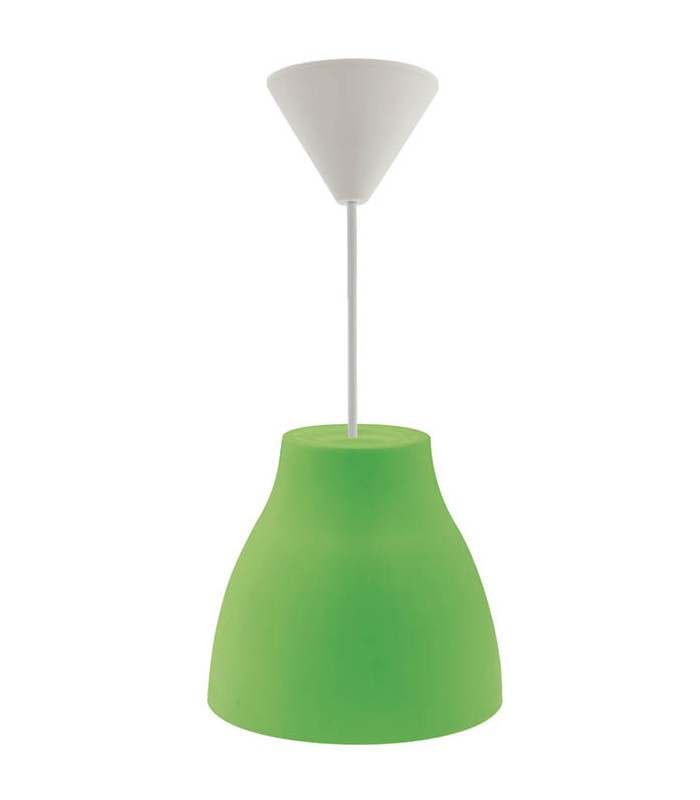 PENDANT LIGHTING FIXTURE VITEZ XM E27 Φ280x260x650mm GREEN 4102620 VITO