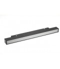 LED МАГНИТЕН ЛИНЕЕН ПРОЖЕКТОР MAGNA-S4 10W 800Lm 3000K (ТОПЛА СВЕТЛИНА) 120⁰ 300x22x25mm 48V ЧЕРЕН ЦВЯТ 2102000 VITO
