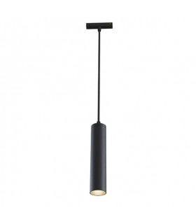 LED МАГНИТЕН ПЕНДЕЛ  MAGNA-S5 12W 984Lm 4000K (НЕУТРАЛНА СВЕТЛИНА) 24⁰ Φ40x300mm 48V ЧЕРЕН ЦВЯТ 2102230 VITO