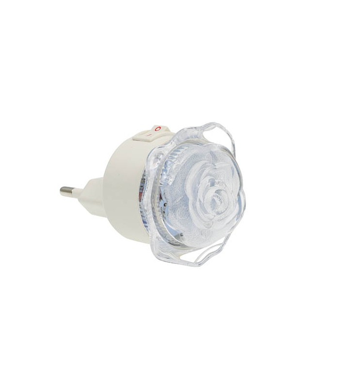 NIGHT LAMP ROSE 4xRLED BLUE 5200350 VITO