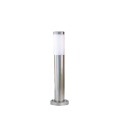 OUTDOOR FLOOR STANDING POLE WITH LIGHT OSLO-110 1xE27 IP44 NICKEL 3240620 VITO