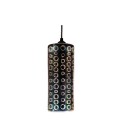 PENDANT LIGHTING FIXTURE ART 407 1xE27 3D DIGITAL ARTWORK CHROME MADE OF GLASS 4102530 VITO