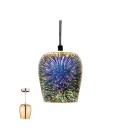 PENDANT LIGHTING FIXTURE ART 250 1xE27 3D DIGITAL ARTWORK CHAMPAGNE MADE OF GLASS 4102440 VITO