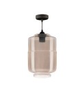 PENDANT LIGHTING FIXTURE ART 9002 1xE27 MADE OF GLASS SMOKE 4102340 VITO