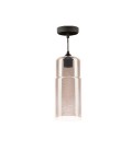 PENDANT LIGHTING FIXTURE ART 9011 1xE27 MADE OF GLASS SMOKE 4102350 VITO
