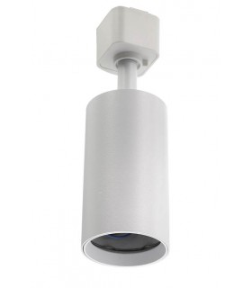 ПРОЖЕКТОР ЗА ШИНА МОНОФАЗЕН GU10  БЯЛ ЦВЯТ LUMO T Φ55x100mm 2101940 VITO