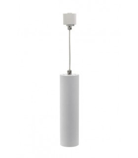 ПЕНДЕЛ ЗА ШИНА МОНОФАЗЕН GU10  БЯЛ ЦВЯТ LUMO P Φ55x200mm 2101960 VITO