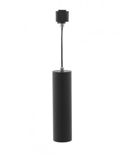 ПЕНДЕЛ ЗА ШИНА МОНОФАЗЕН GU10  ЧЕРЕН ЦВЯТ LUMO P Φ55x200mm 2101970 VITO