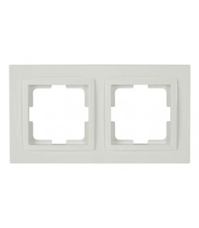 DESPINA Двойна рамка Бял