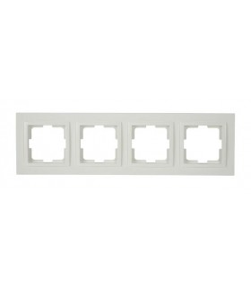 DESPINA Четворна рамка Бял