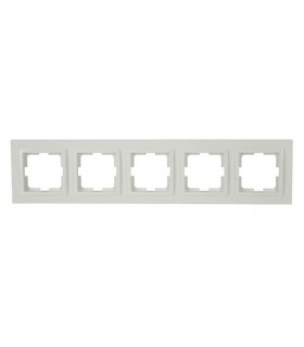 DESPINA Петорна рамка Бял