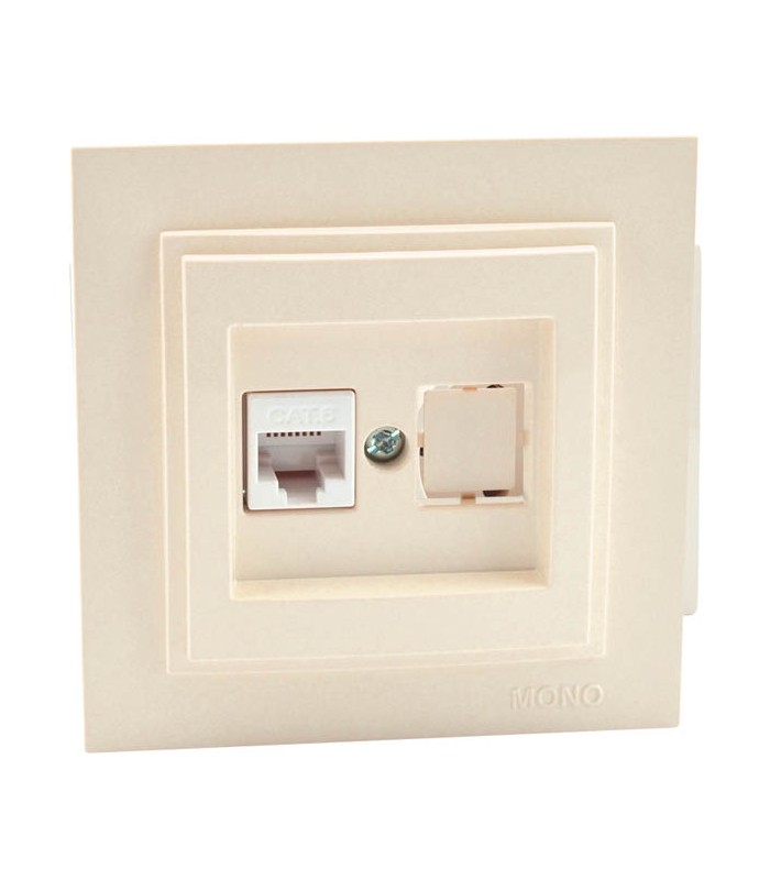 DESPINA интернет (RJ45 CAT 6) Крем
