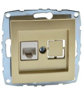 DESPINA Механизъм интернет (RJ45 CAT 6) Титан