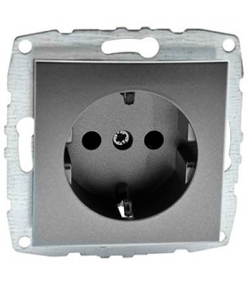 DESPINA Механизъм Контакт заземен Антрацит