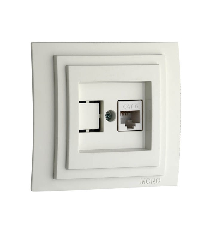 LARISSA интернет (RJ45 CAT 6) Бял