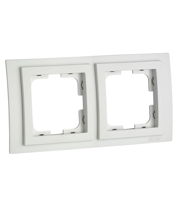 LARISSA Двойна рамка Бял