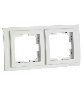 LARISSA Двойна рамка Бял