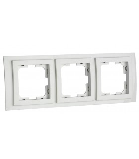 LARISSA Тройна рамка  Бял