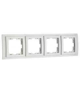 LARISSA Четворна рамка Бял