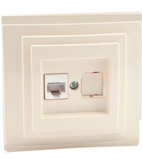 LARISSA интернет (RJ45 CAT 6) Крем