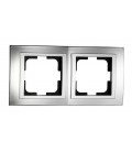 CHROME двойна рамка Хром