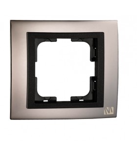 CHROME единична рамка Графит