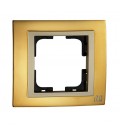CHROME единична рамка Злато