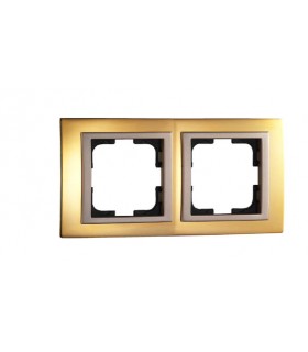CHROME двойна рамка Злато