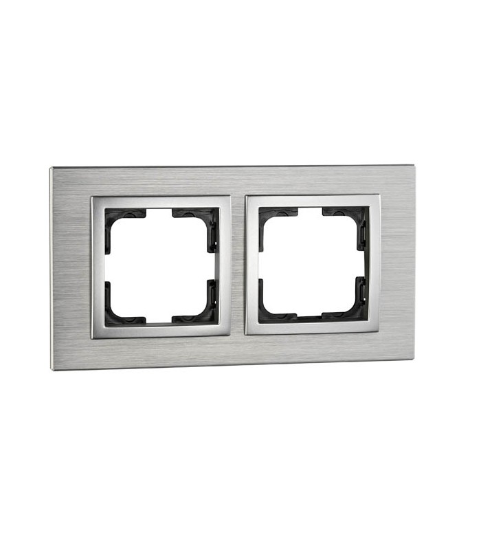 Mono Style Aluminium Двойна рамка Сребро