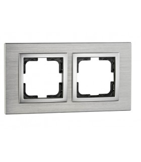 Mono Style Aluminium Двойна рамка Сребро