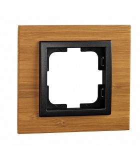 Mono Style Wood Единична рамка Бамбук