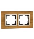 Mono Style Wood Двойна рамка Бамбук