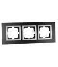 Mono Style Glass Тройна рамка Тъмно стъкло