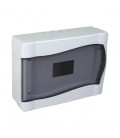 FUSE BOX SURFACE MOUNTED 1 LINE 16 GANG WITH SEMI TRANSPARENT DOOR HALOGEN FREE IP40 ISI-240000016102024 VITO