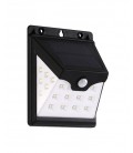 SOLAR LED FLOODLIGHT SOLIGHT W 1W 110Lm 6400K (COOL WHITE) WITH PHOTO & PIR SENSOR 18650 3,7V 1200mAh IP44 BLACK 3210180 VITO
