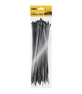 КАБЕЛНИ ПРЕВРЪЗКИ 4.6X300MM ЧЕРЕН 50БР В ПАКЕТ 7100380 VITO