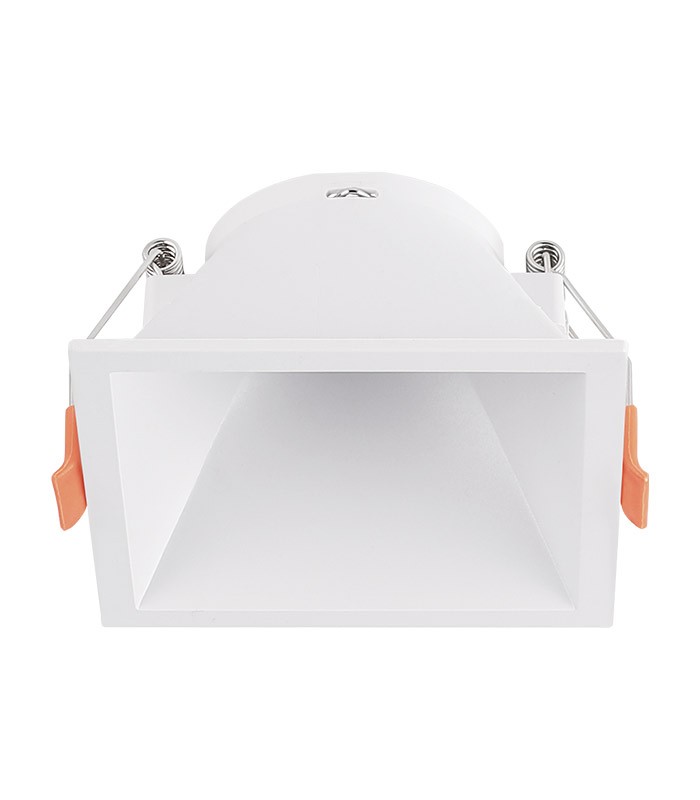 PLASY-S GU10 Φ83x83MM WHITE 220V SQUARE SPOT FIX. 2026990 VITO