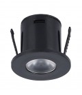 ZANZI-P 1W 4000K Φ30MM BLACK 220V MINI LED SPOT 2026840 VITO