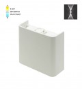 LED ВЪНШНО ОСВЕТЛЕНИЕ BINO-1 2W SMD 3xCCT 11*10CM IP65 БЯЛО