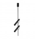 СПОТОВО ОСВЕТЛЕНИЕ ЗА ПОВЪРХНОСТЕН МОНТАЖ CLIMBER-2 φ45*H265 2x7W COB 3000K ЧЕРНО L1.3M 2102530 VITO