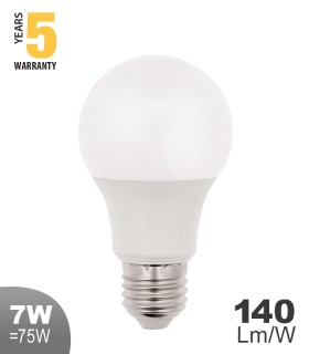 LED КРУШКА SUPREME A60 E27 7W 994Lm 4000K (НЕУТРАЛНА СВЕТЛИНА) 1519550 VITO