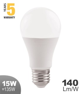 LED КРУШКА SUPREME A60 E27 15W 2160Lm 6400K (СТУДЕНА СВЕТЛИНА) 1519650 VITO