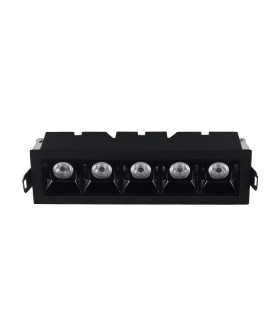 СПОТ ЗА ВГРАЖДАНЕ ICECUBE-10 10W 940Lm 3000K (ТОПЛО БЯЛО) 148x45mm ЧЕРНО 2102960 VITO