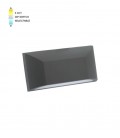 LED OUTDOOR WALL LIGHT ADRIA-W1 6W 312/330/318Lm 3xCCT IP65 113x220x51 ANTHRACITE 3230481 VITO